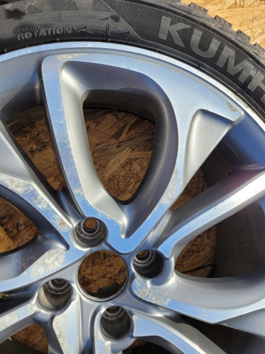1x Alufelge 18 Zoll 7.5" 4x108 29ET Matt Silber 9688904377 Citroën Ds4 Rim Wheel FEL3141032281ou