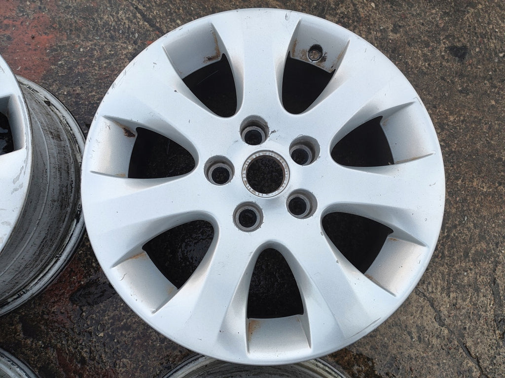 1x Alufelge 16 Zoll 6.5" 5x115 41ET Glanz Silber 13856376019 Opel Astra J FEL2477508493fi