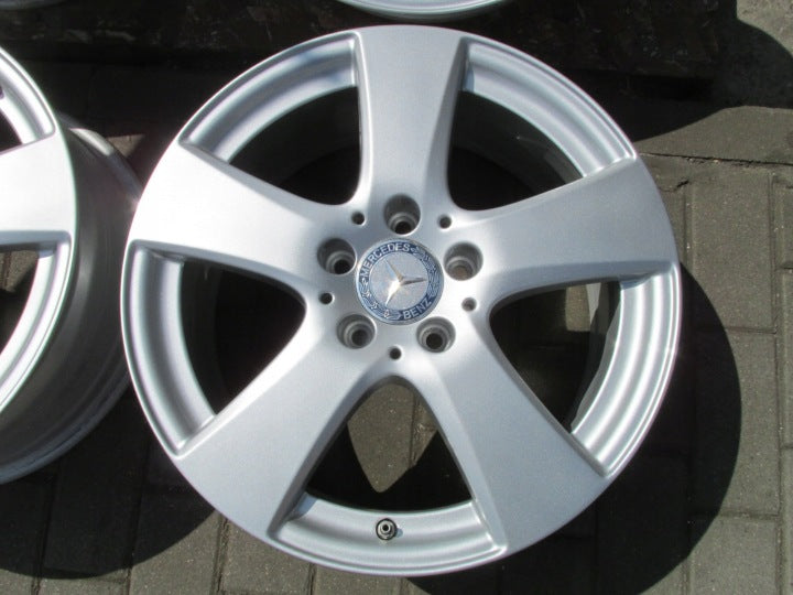 4x Alufelge 17 Zoll 7.0" 5x112 48 5ET A2054015500 Mercedes-Benz W205 Rim Wheel FEL4420324524qs