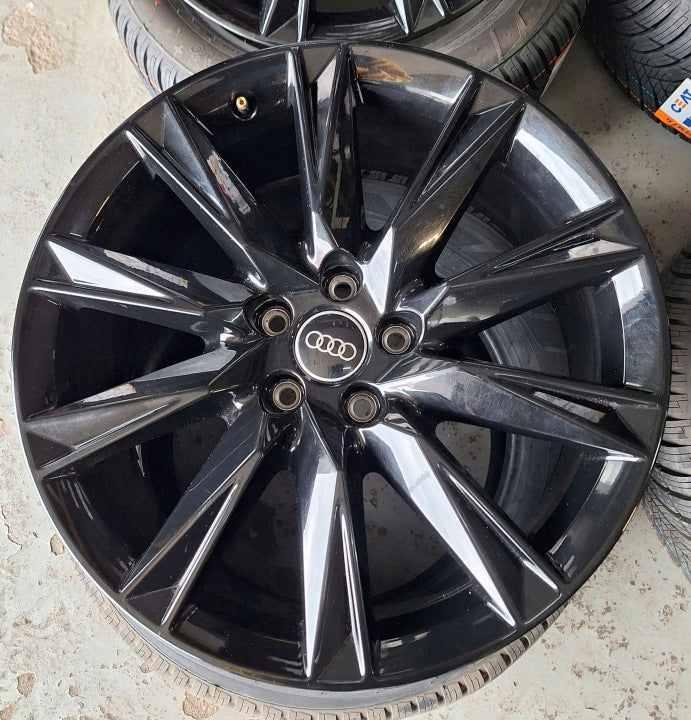 4x Alufelge 19 Zoll 8.0" 5x112 45ET Glanz Schwarz 89A071499 Audi Q4 Rim Wheel FEL8358222817ay