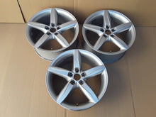 Load image into Gallery viewer, 1x Alufelge 18 Zoll 8.0&quot; 5x112 47ET Glanz Silber 8K0601025CD Audi A4 B8