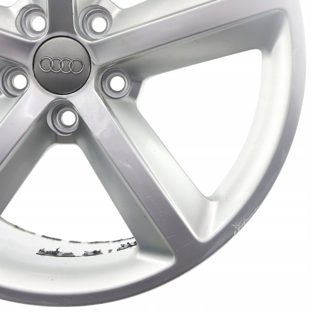 1x Alufelge 18 Zoll 8.0" 5x112 43ET Glanz Silber 4F0601025DC Audi A6 C6 FEL3835371845ao