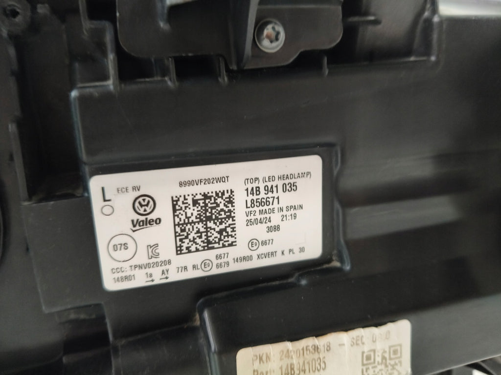 Frontscheinwerfer VW I 14B941035 Full LED Ein Stück (Rechts oder Links) SCH3008455568ht