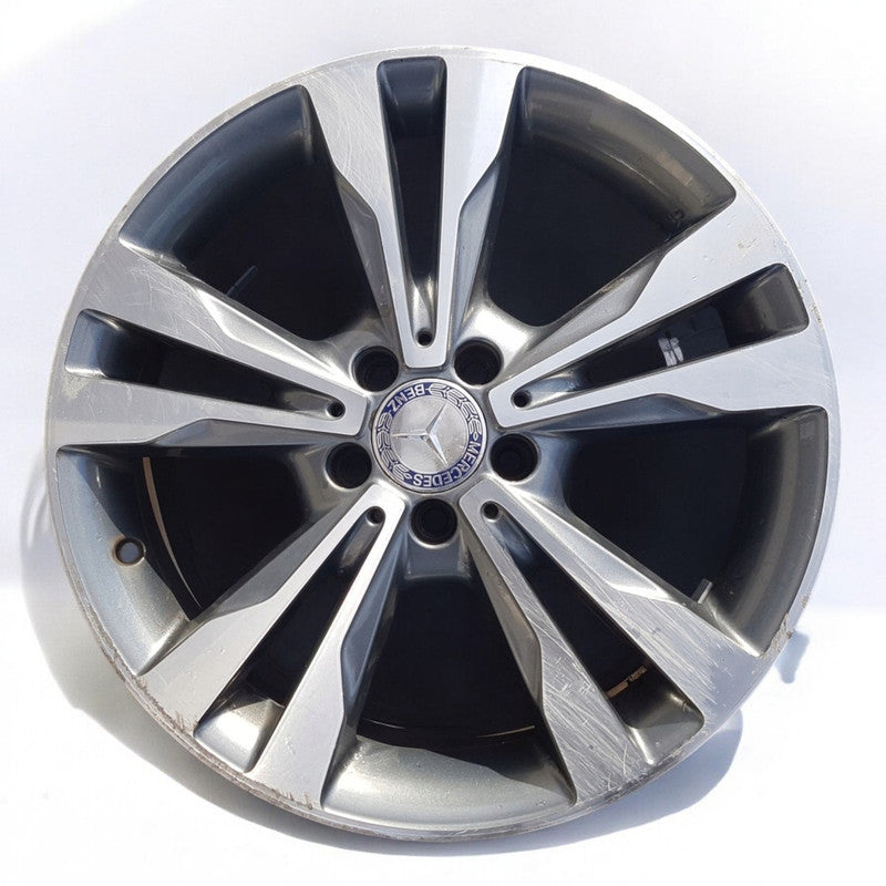 1x Alufelge 18 Zoll 7.5" 5x112 44ET Glanz Silber A2054012802 Mercedes-Benz W205