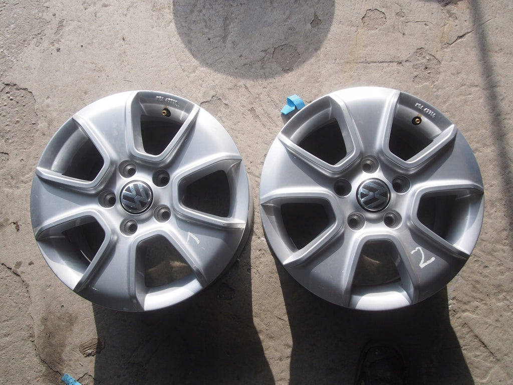 1x Alufelge 16 Zoll 6.5" 5x120 52ET VW Amarok Rim Wheel