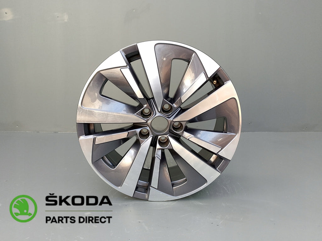 1x Alufelge 18 Zoll 7.5" 5x112 40ET 57H601025K Skoda Kodiaq Rim Wheel