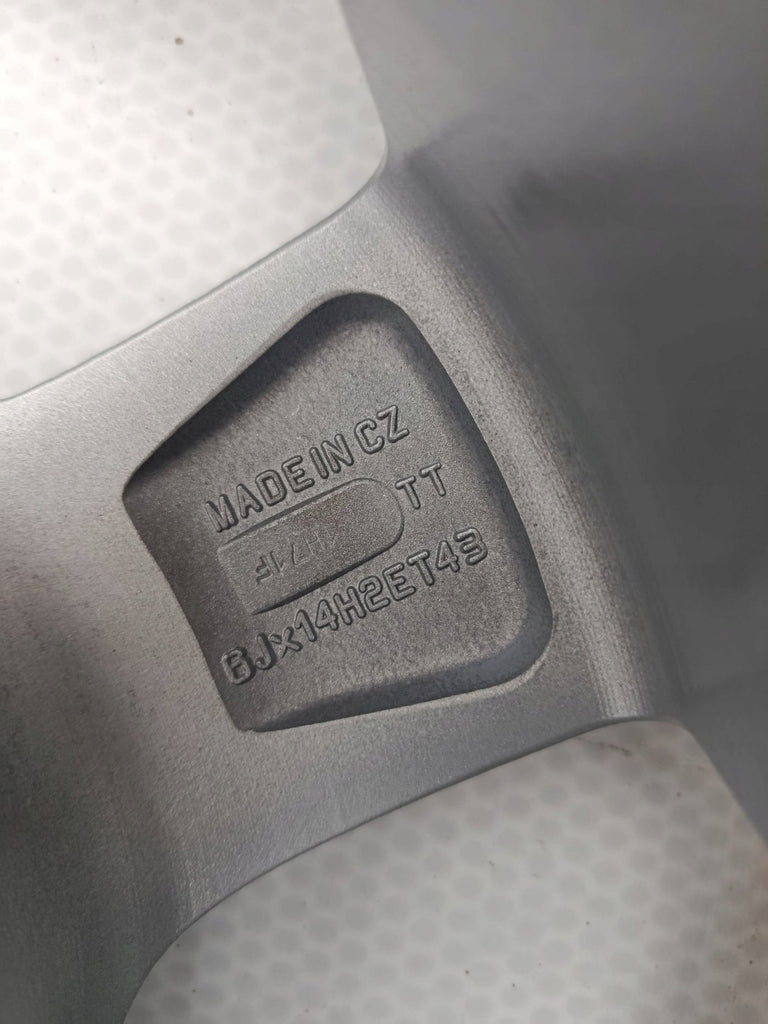 1x Alufelge 14 Zoll 6Y06010257ZS Skoda Fabia I Rim Wheel FEL4885698650bn