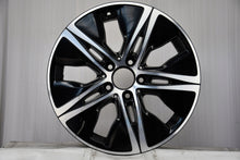 Load image into Gallery viewer, 1x Alufelge 17 Zoll 7.0" 5x112 48 5ET Glanz Schwarz A2054019000 Mercedes-Benz FEL7527019505tk
