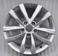 Load image into Gallery viewer, 1x Alufelge 16 Zoll 6.5&quot; 5x112 48ET Glanz Silber 5TA601025 VW Touran Rim Wheel