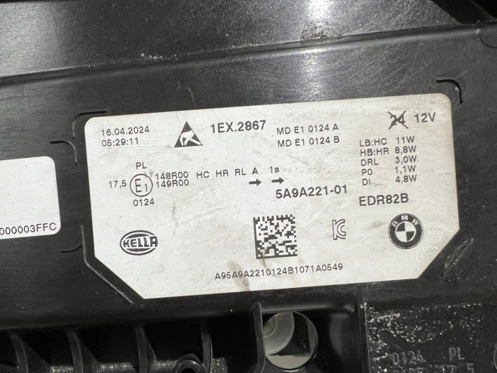Frontscheinwerfer BMW X1 5A9A221-01 Links Scheinwerfer Headlight SCH8664703144xk