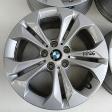 Laden Sie das Bild in den Galerie-Viewer, 4x Alufelge 17 Zoll 7.5" 5x112 52ET Glanz Silber 6856065 BMW X1 F48 Rim Wheel FEL3367984874tv
