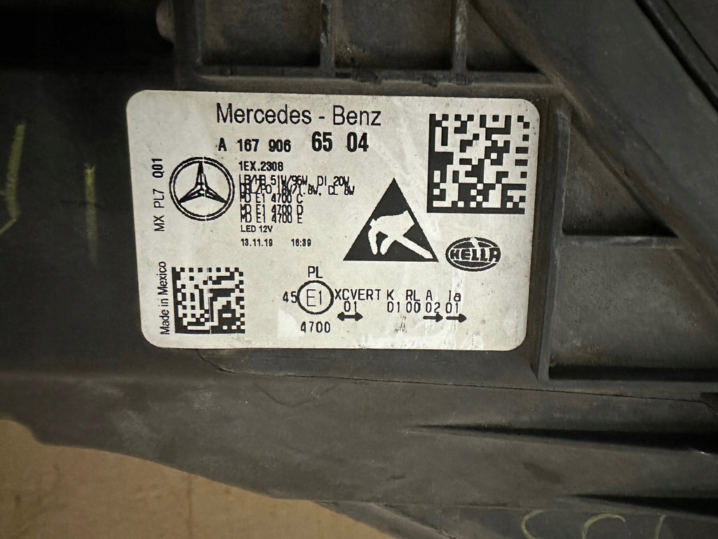 Frontscheinwerfer Mercedes-Benz Gle A1679066504 LED Links Scheinwerfer Headlight