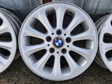 Load image into Gallery viewer, 4x Alufelge 16 Zoll 6.5" 5x120 42ET Glanz Silber BMW E46 E90 E87 Rim Wheel FEL5365236374kf