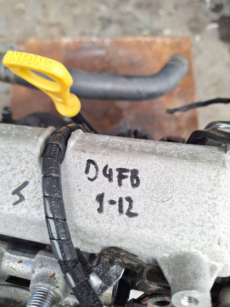 Motor Kia D4FB 1.6 CRDI 2009 Diesel Engine Komplett