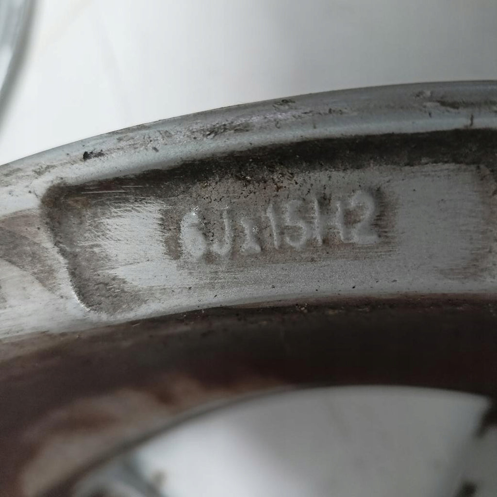 4x Alufelge 15 Zoll 6.0" 5x112 43ET Glanz Silber KBA52969 Audi I Rim Wheel FEL7977778342eo