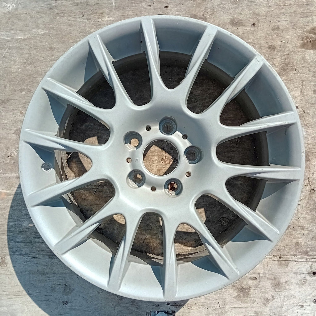 1x Alufelge 18 Zoll 8.0" 5x120 34ET Glanz Silber 6770464 BMW E91 E93 E90 E92