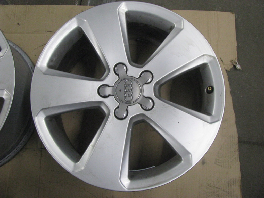 4x Alufelge 17 Zoll 7.5" 5x112 51ET 8V0601025BK Audi Rim Wheel FEL6321943709kg