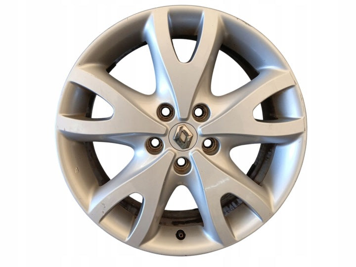 4x Alufelge 17 Zoll 8.5" 5x114.3 Glanz Silber 40300-JY02B Renault Koleos I FEL3002424340bz