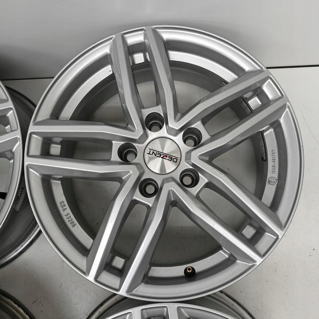 4x Alufelge 16 Zoll 6.5" 5x112 41ET Glanz Silber KBA53206 Audi I Rim Wheel FEL9197207197bg