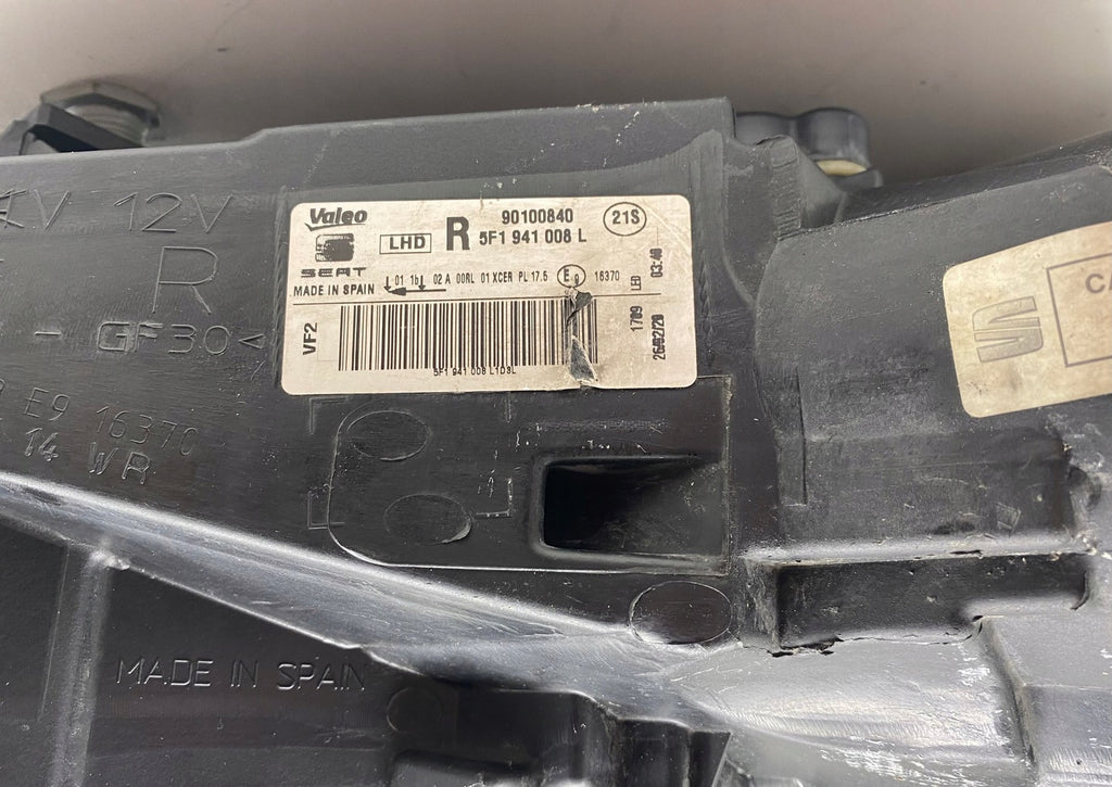 Frontscheinwerfer Seat Leon 5f1 571941008 LED Rechts Scheinwerfer Headlight