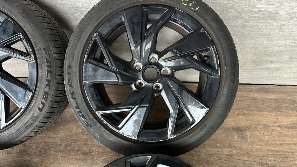 4x Alufelge 17 Zoll 7.5" 5x108 44ET Glanz 9843281580 Opel Astra L Rim Wheel FEL5373006480uy