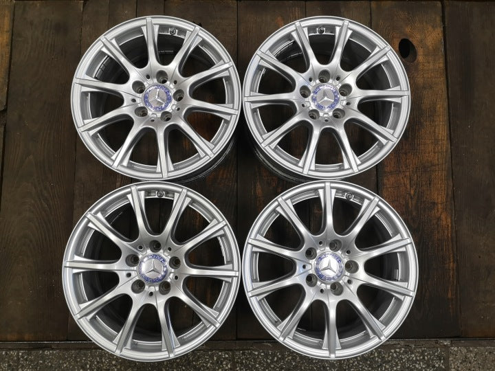4x Alufelge 16 Zoll 6.5" 5x112 38ET A2054012400 Mercedes-Benz W205 A205 FEL8697110711xc
