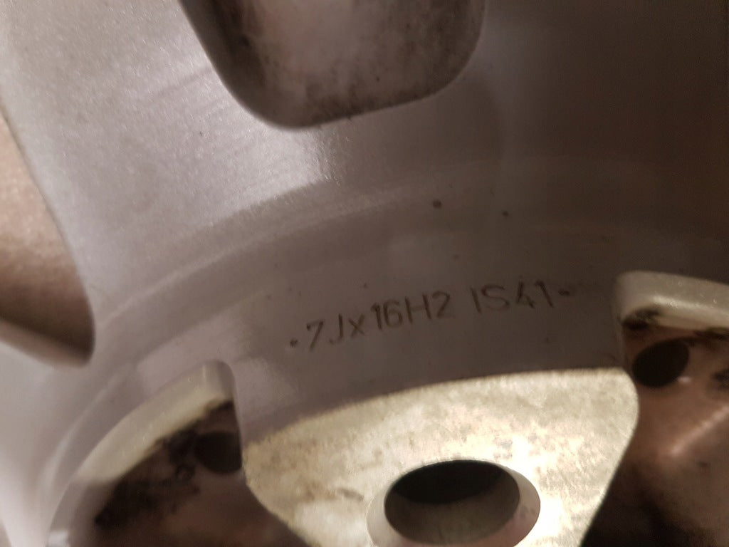 1x Alufelge 16 Zoll 7.0" 5x112 41ET Glanz Silber 6856029 Mini Countryman F60 FEL9925502343gu