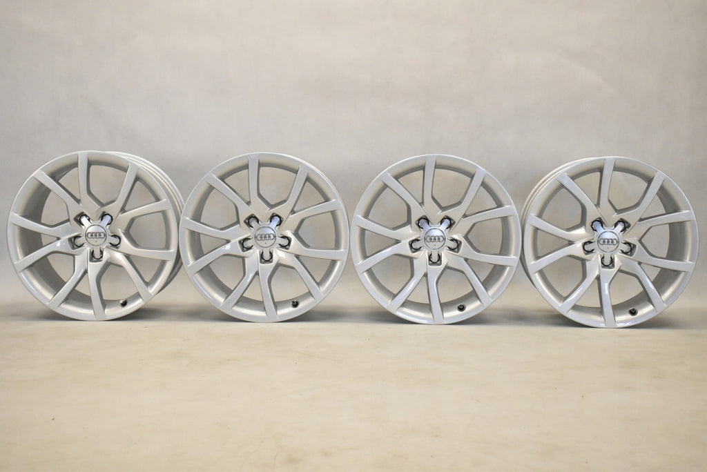 4x Alufelge 18 Zoll 8.5" 5x112 29ET Glanz Silber 8T0601025E Audi A5 Rim Wheel FEL5430853956ro