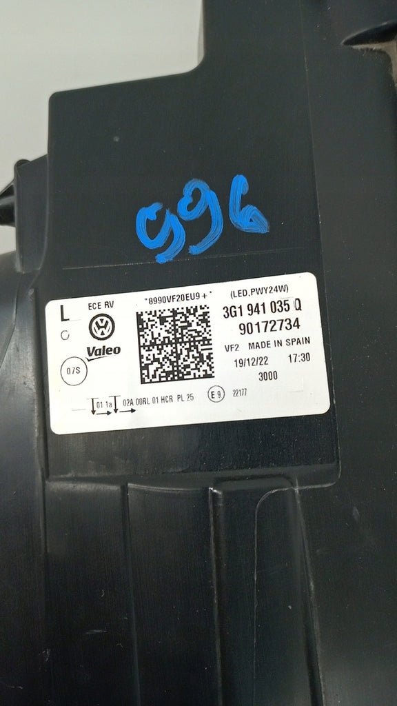 Frontscheinwerfer VW Passat B8 3G1941035Q LED Ein Stück (Rechts oder Links) SCH6059894312bj