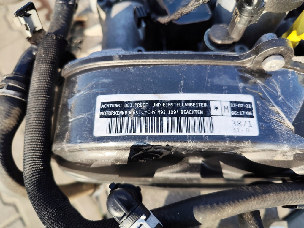 Motor Skoda VW Fabia III CHY 1.0MPI 1.0 MPI 2021 Benzin Engine Komplett