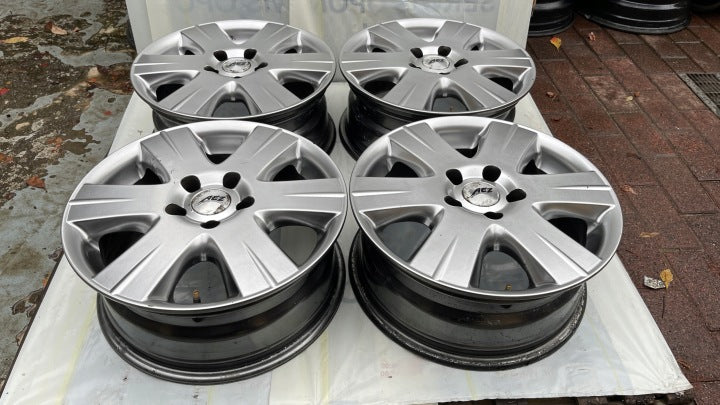 4x Alufelge 16 Zoll 6.5" 5x112 43ET Rim Wheel FEL8684025146wd