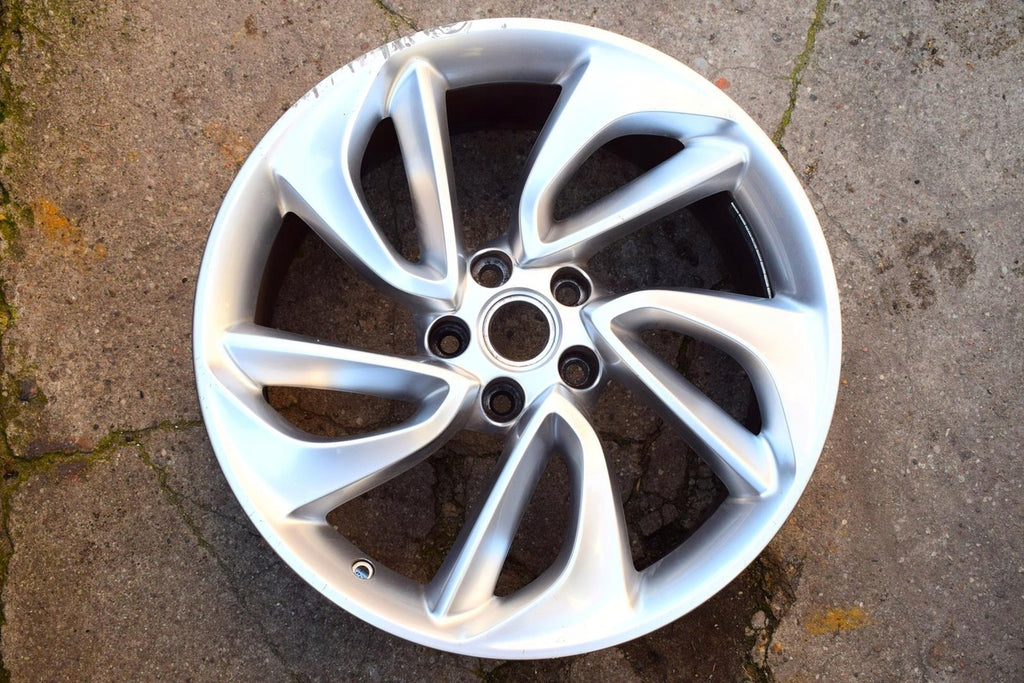 1x Alufelge 19 Zoll 8.0" 5x115 36ET Glanz Silber 13376067 Opel Astra Gtc Cascada