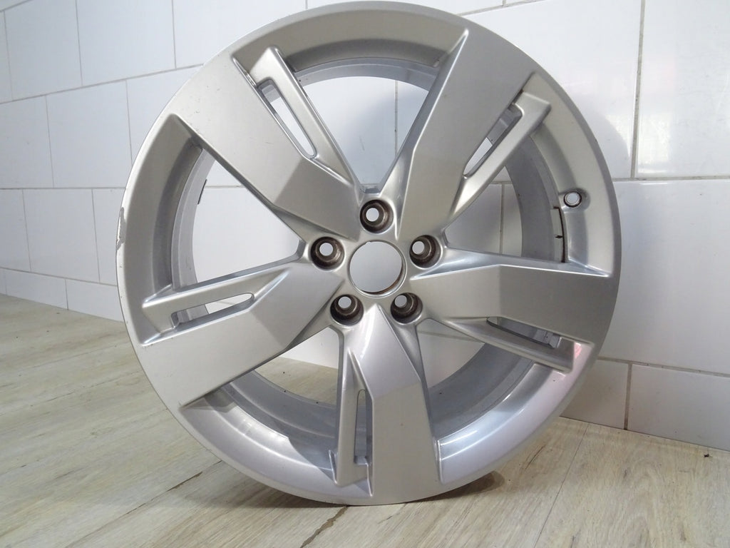 1x Alufelge 19 Zoll 8.0" 5x112 39ET Glanz Silber 80A601025D Audi Q5 Rim Wheel