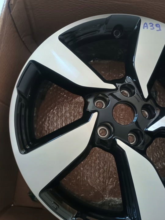 1x Alufelge 17 Zoll 7.0" 5x114.3 40ET Glanz Schwarz D0C00-4EA8A Nissan X-Trail I FEL1612589324aj