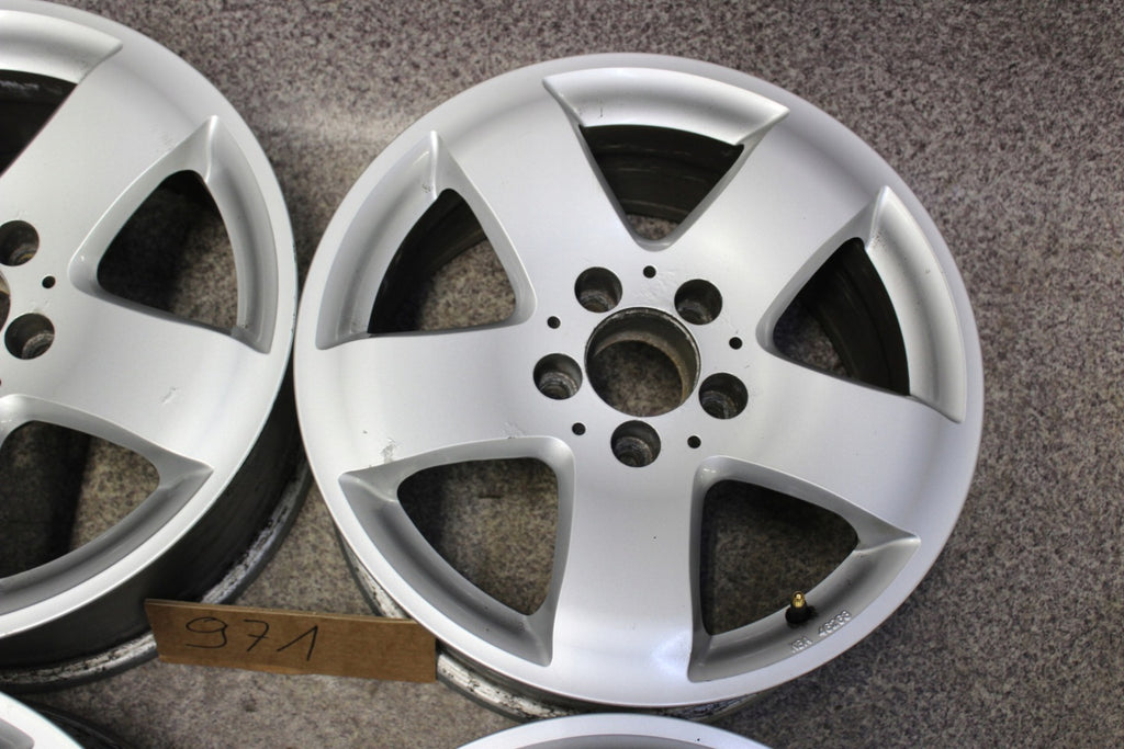 4x Alufelge 16 Zoll 7.5" 5x112 37ET Silber MAM2-7516 Audi I Rim Wheel FEL9294310067eo