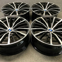 Laden Sie das Bild in den Galerie-Viewer, 4x Alufelge 18 Zoll 7.5" 5x112 25ET Glanz Silber 6883523 BMW 3 G21 G20 Rim Wheel FEL9358257539ev