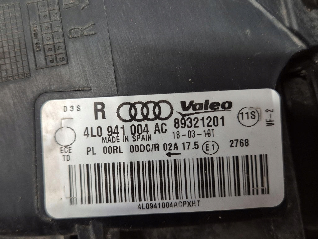 Frontscheinwerfer Audi Q7 4L0941004AC Rechts Scheinwerfer Headlight SCH5213144262vg