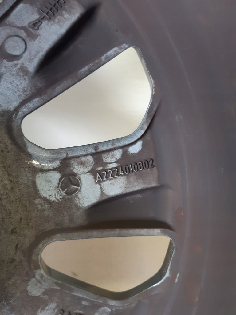 1x Alufelge 17 Zoll 8.0" 5x112 A2224010802 Mercedes-Benz W222 Rim Wheel FEL9182928028yu