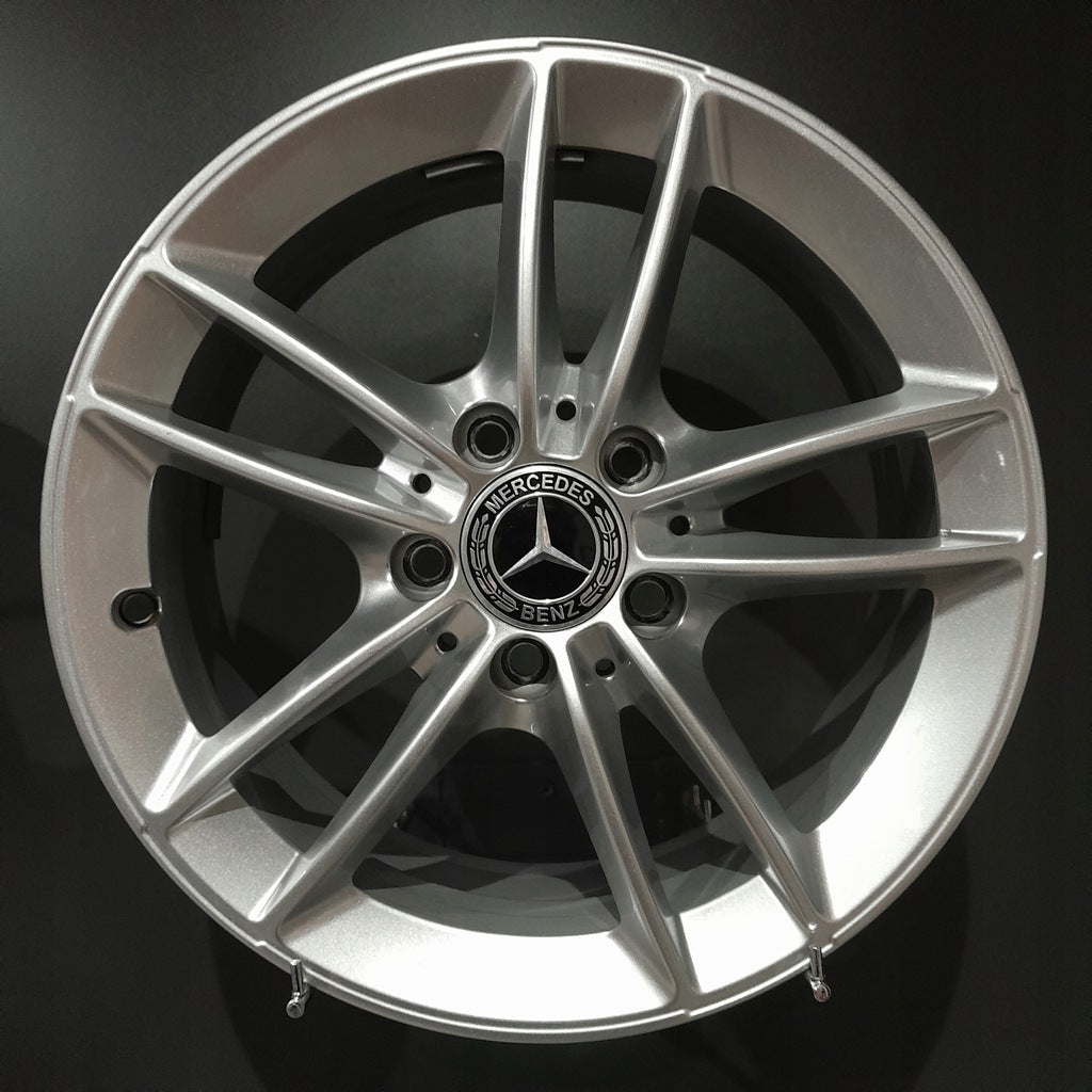 4x Alufelge 16 Zoll 6.5" 5x112 44ET Glanz Silber A1774010100 Mercedes-Benz W177 FEL7521151715nt