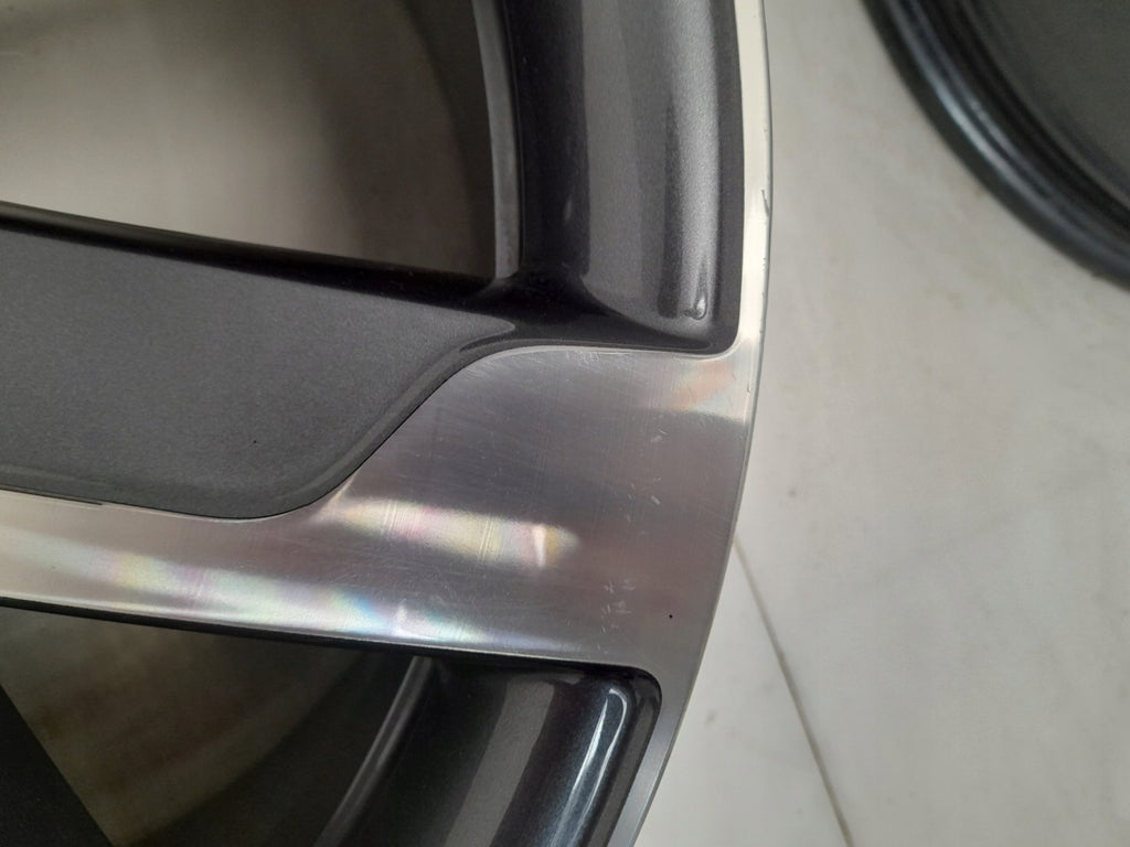 1x Alufelge 19 Zoll 8.0" 5x114.3 42ET Glanz Graphit 403009818R Renault I FEL6819679464wn