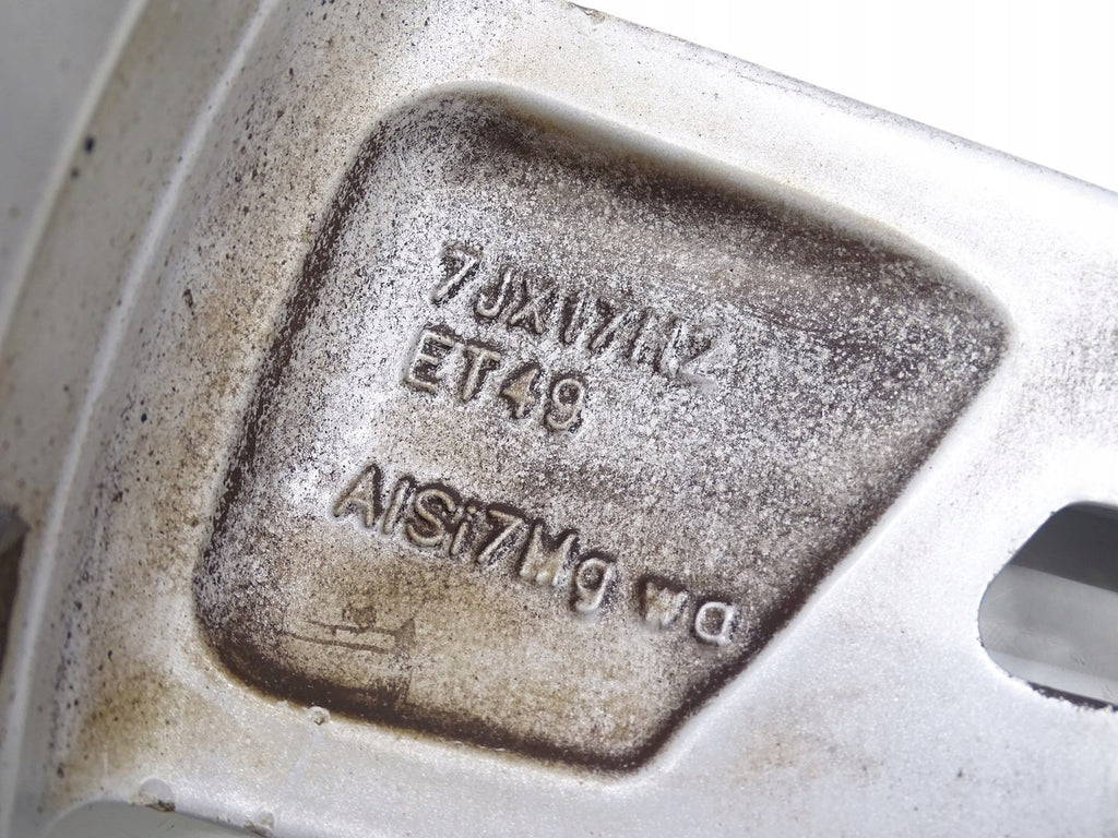 1x Alufelge 17 Zoll 7.0" 5x112 49ET 5F0601025T Seat Leon Rim Wheel