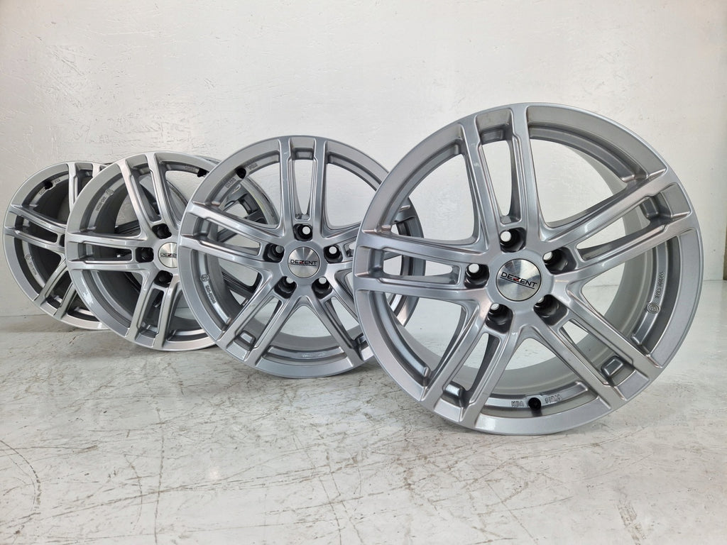 4x Alufelge 17 Zoll 7.0" 5x112 40ET Glanz Silber KBA51743 Rim Wheel FEL6818213584it