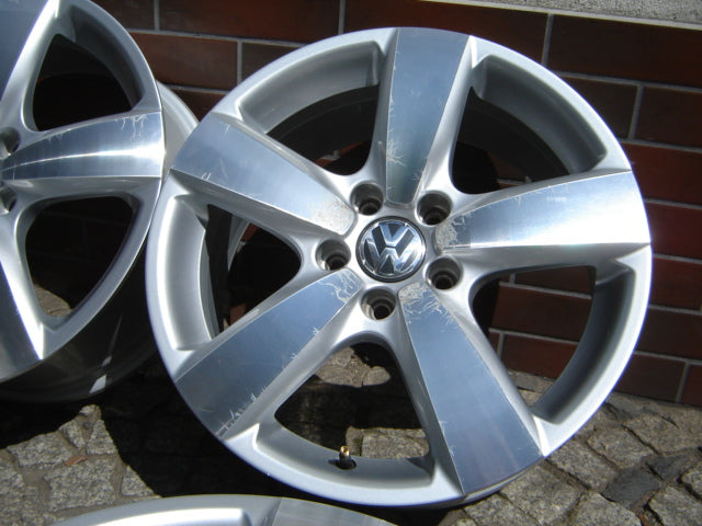4x Alufelge 17 Zoll 7.0" 5x112 43ET 5N0601025C VW Scirocco Passat Tiguan FEL4830825602mm