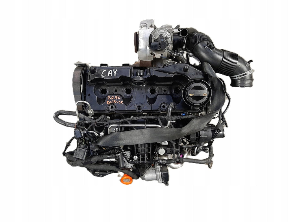 Motor Seat VW Ibiza IV CAY 1.6 TDI 123TKm 2008 Diesel Engine Komplett