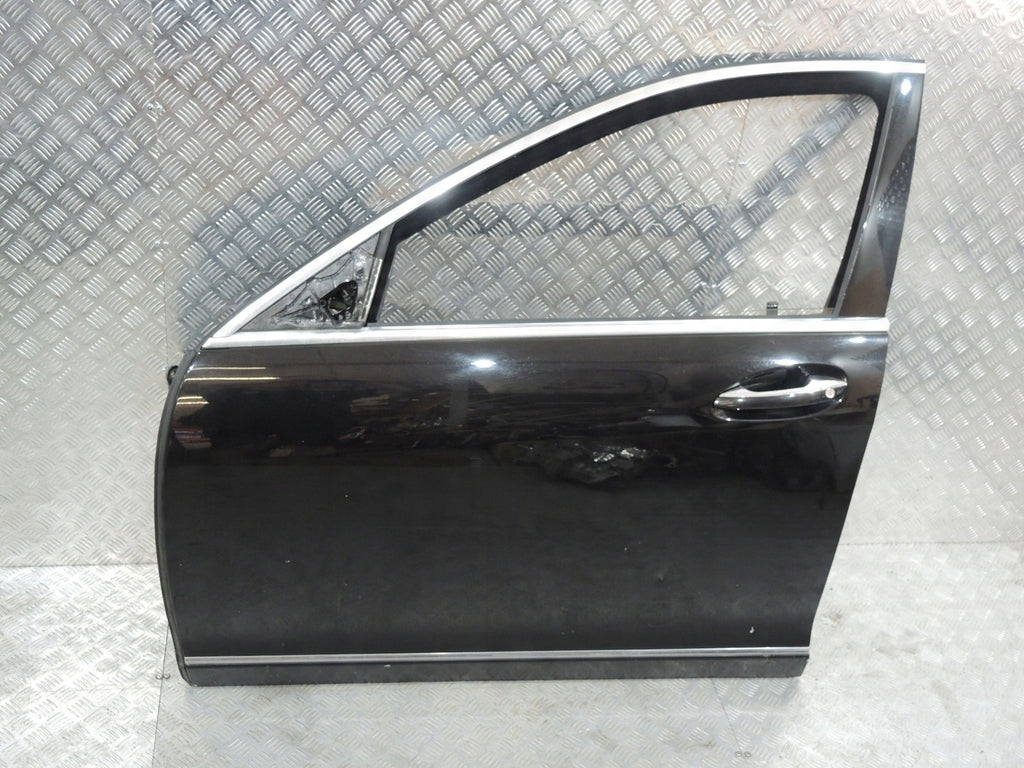 Tür Mercedes-Benz W221 Vorne Links Schwarz Door Porta Porte