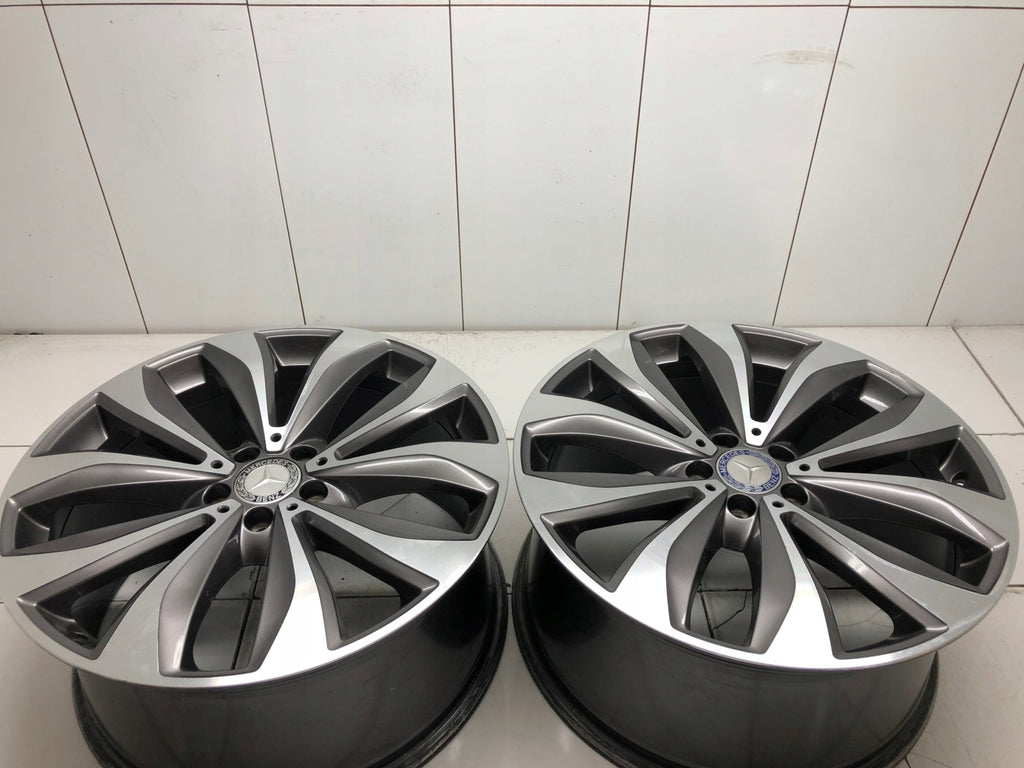 1x Alufelge 20 Zoll 9.5" 5x112 50ET Glanz Grau A2134014500 Mercedes-Benz Mg FEL1910059468zc