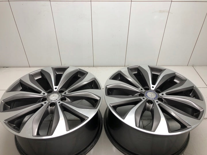 1x Alufelge 20 Zoll 9.5" 5x112 50ET Glanz Grau A2134014500 Mercedes-Benz Mg FEL1910059468zc
