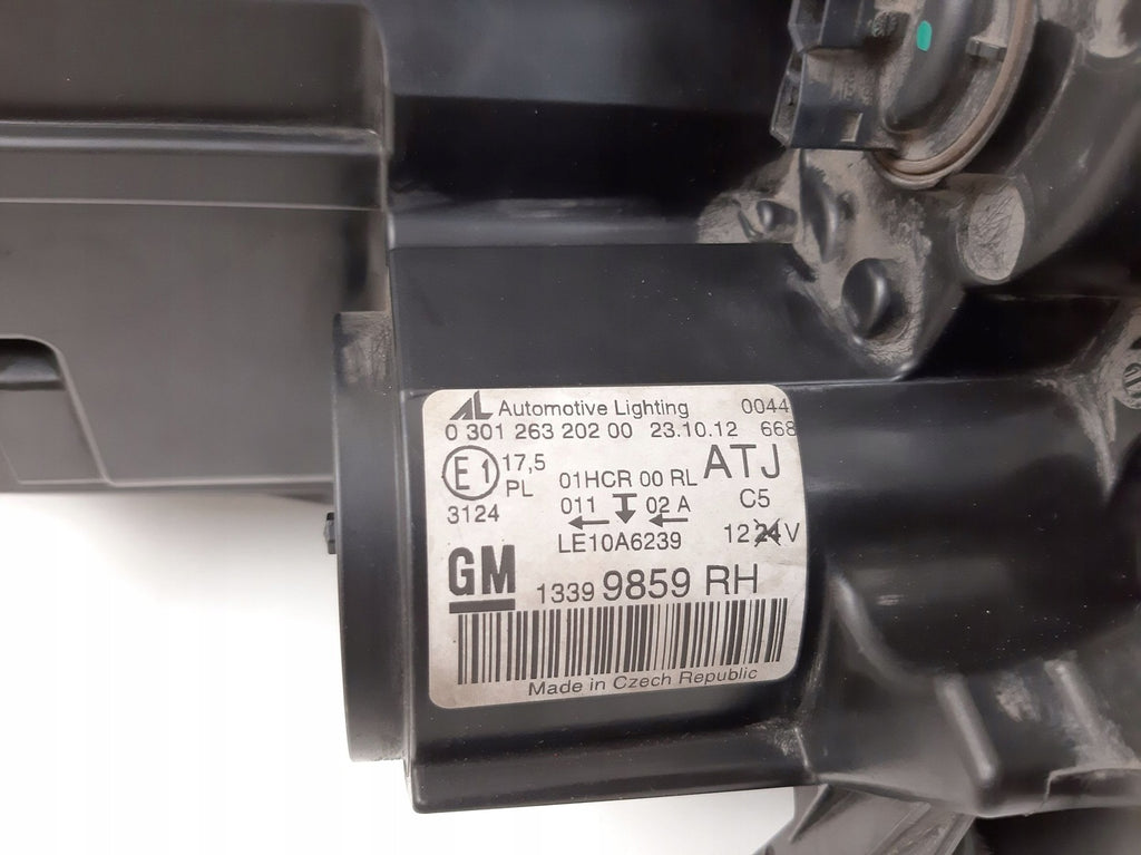 Frontscheinwerfer Opel Zafira C 13399859RH 0301263202 Rechts Headlight SCH9756841134ir