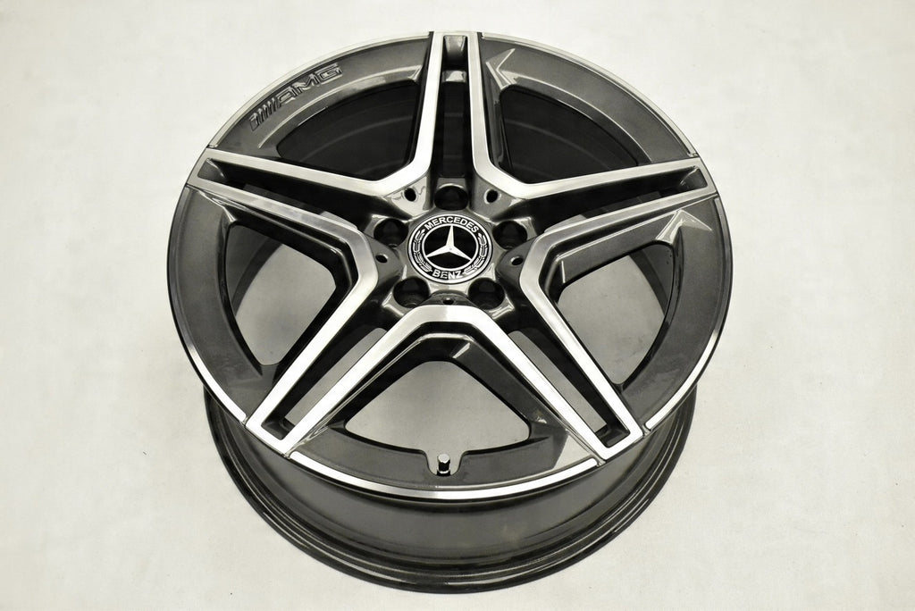 4x Alufelge 18 Zoll 7.5" 5x112 49ET Glanz Grau A1774011500 Mercedes-Benz W177 Mg