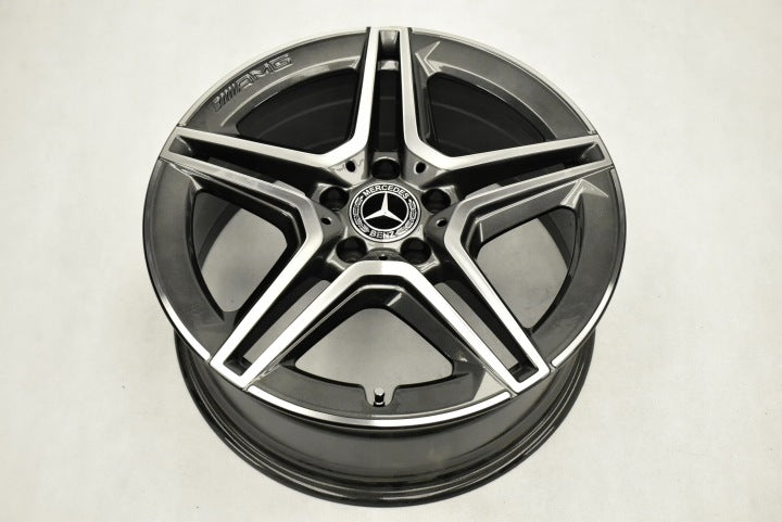 4x Alufelge 18 Zoll 7.5" 5x112 49ET Glanz Grau A1774011500 Mercedes-Benz W177 Mg FEL8950917017pu